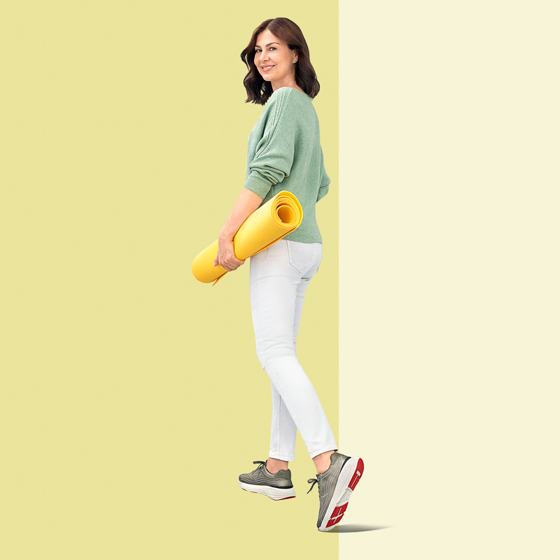 Chaussures de confort Helvesko : mod�le Rise, gris Image 3