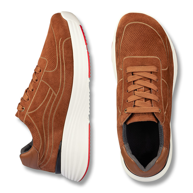 Chaussures de confort Helvesko : mod�le Rise, marron Image 2