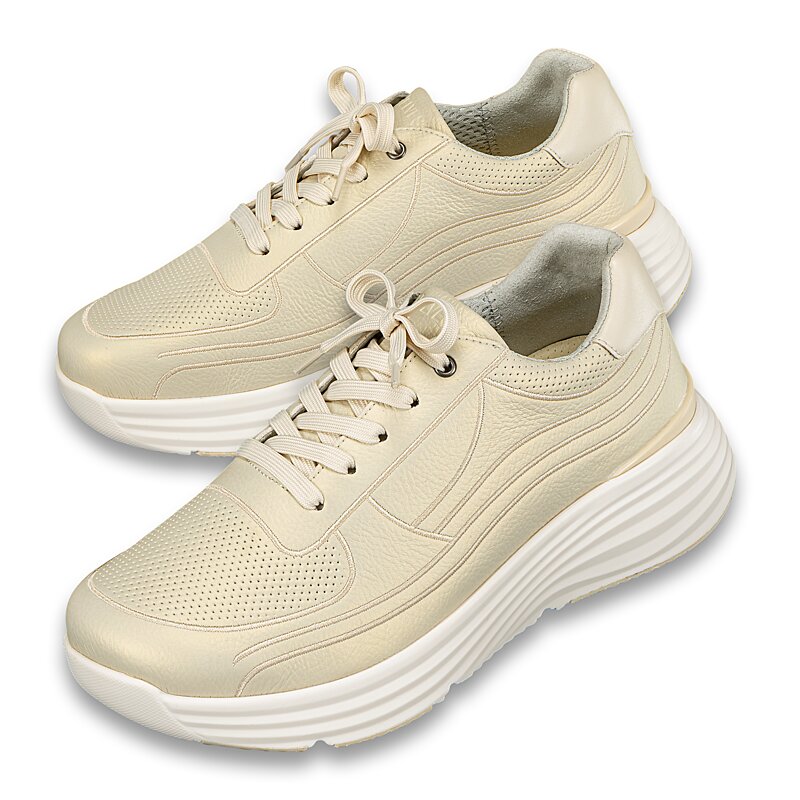 Chaussures de confort Helvesko : mod�le Rise, beige