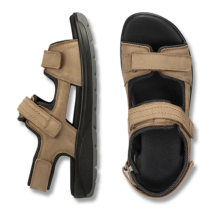 Chaussures de confort Helvesko : mod�le Samuel, marron Image 2