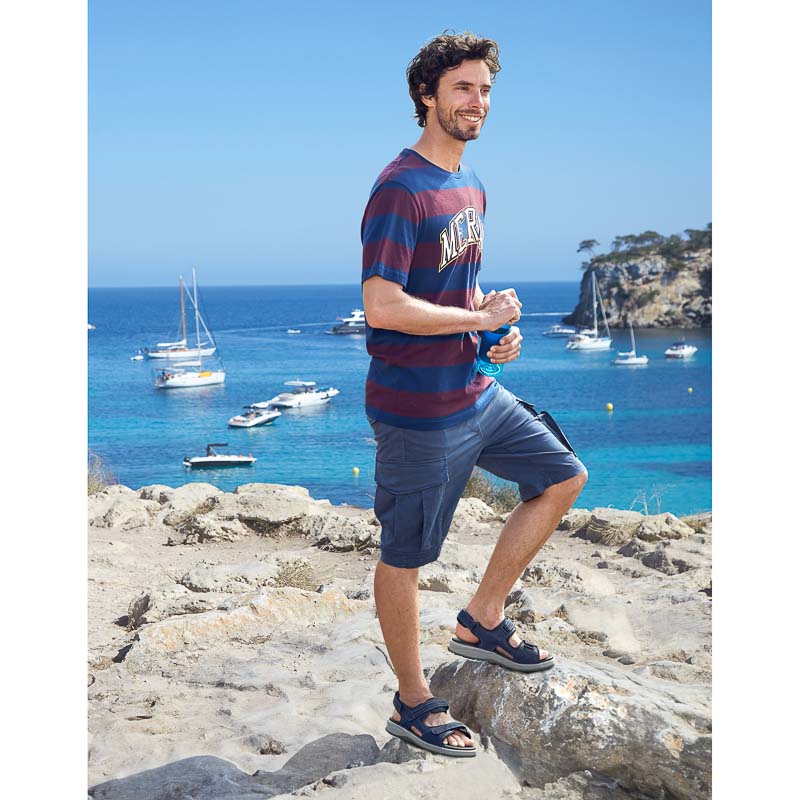 Chaussures de confort Helvesko : mod�le Samuel, marron Image 3