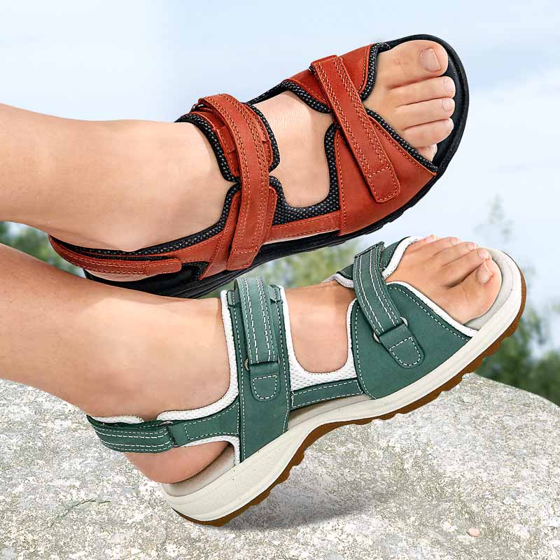 Sandales de confort Helvesko : mod�le Sama