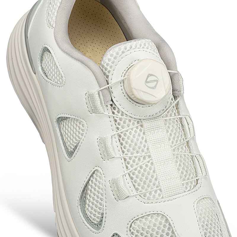 Chaussures de confort Helvesko : mod�le Impulse, blanc/gris Image 3