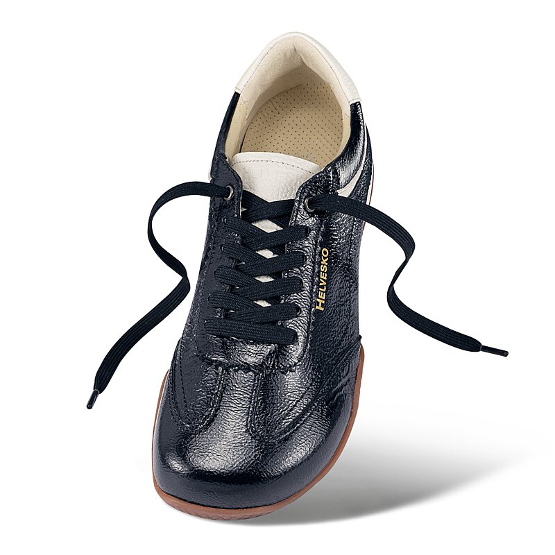 Chaussures de confort Helvesko : mod�le Milano, bleu Image 3