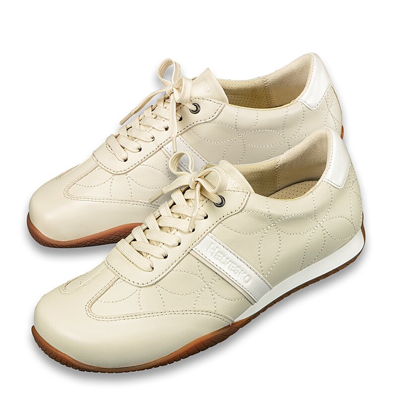 Chaussures de confort Helvesko : mod�le Paris, beige