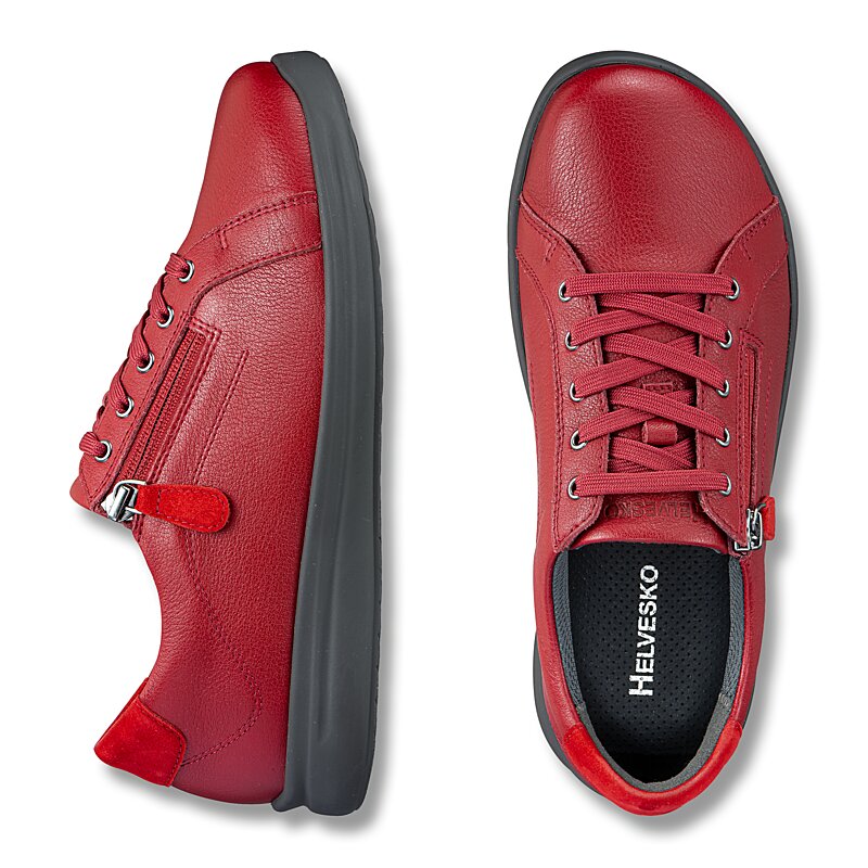 Chaussures de confort Helvesko : mod�le Sali, rouge Image 2