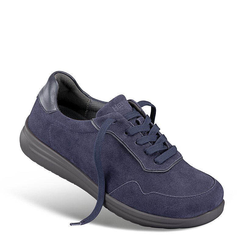 Chaussures de confort Helvesko : mod�le Safa, bleu Image 3