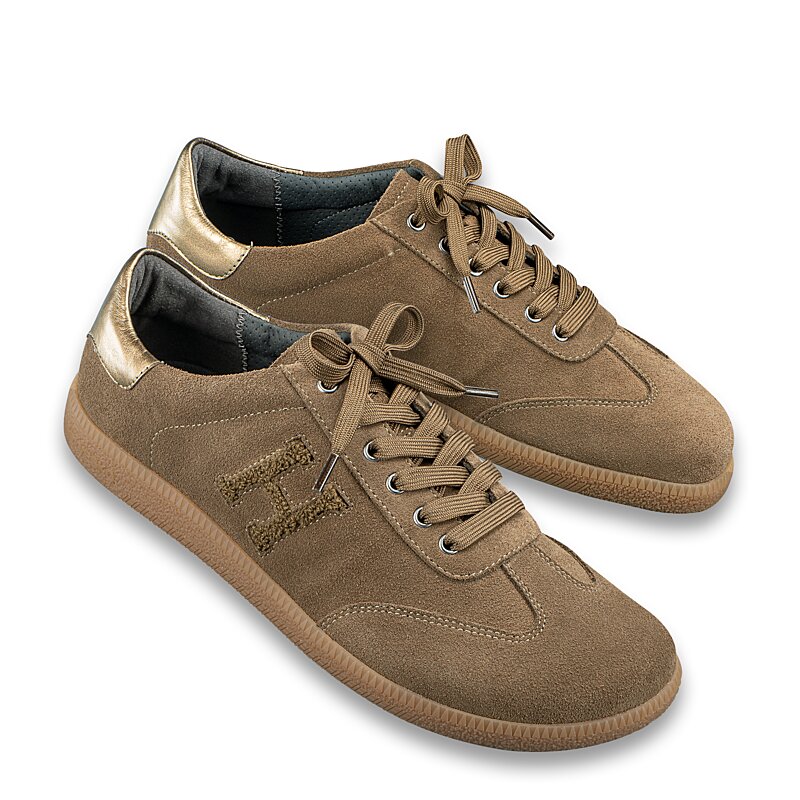 Chaussures de confort Helvesko : mod�le Luma, taupe