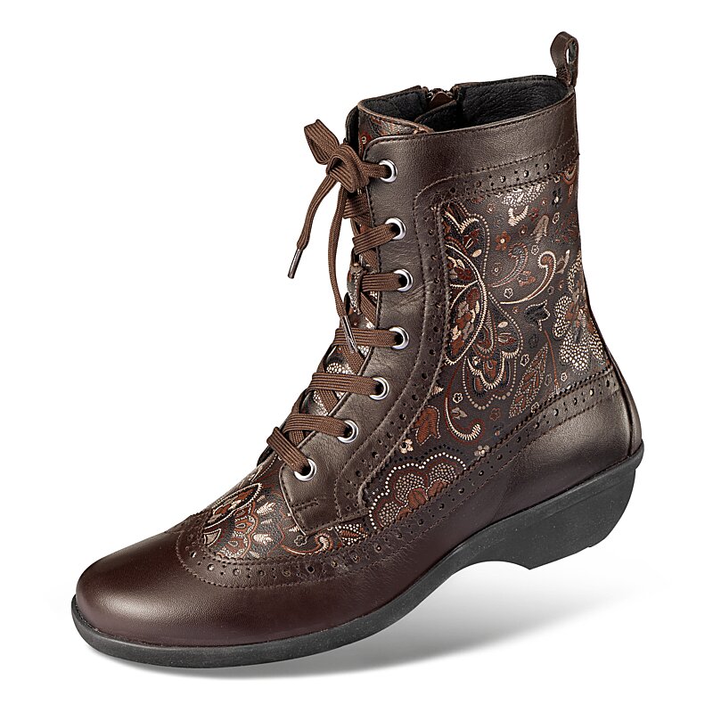 Chaussures de confort LadySko : mod�le Marel, marron Image 4