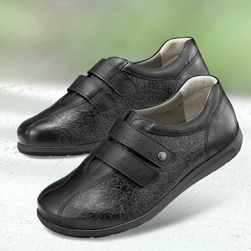 Chaussures de confort Helvesko : modle Bibiana, noir