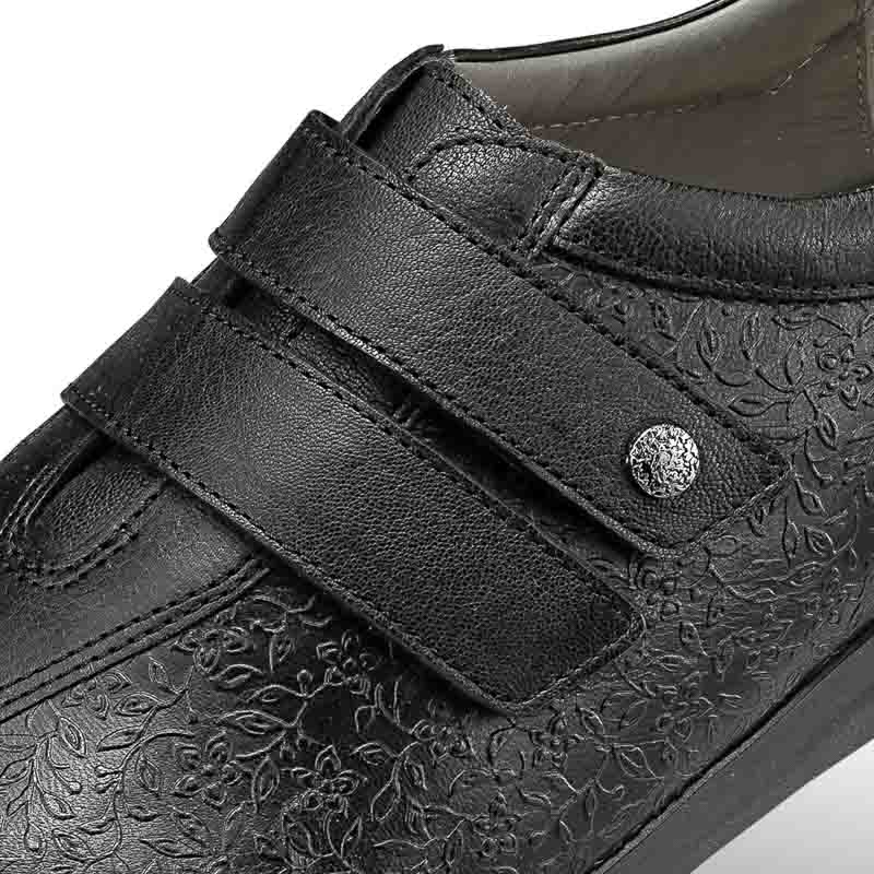 Chaussures de confort Helvesko : modèle Bibiana, noir Image 3