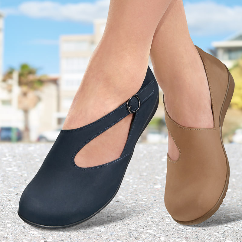 Ballerines de confort Helvesko modele Philine