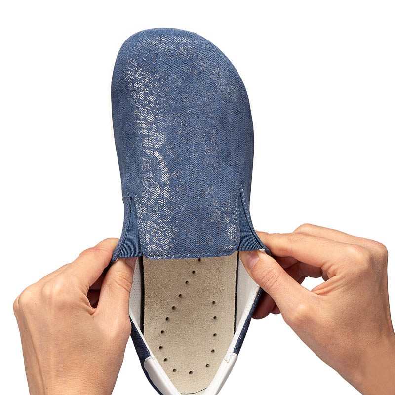 Chaussure confort Helvesko : POLLY, bleu Image 3