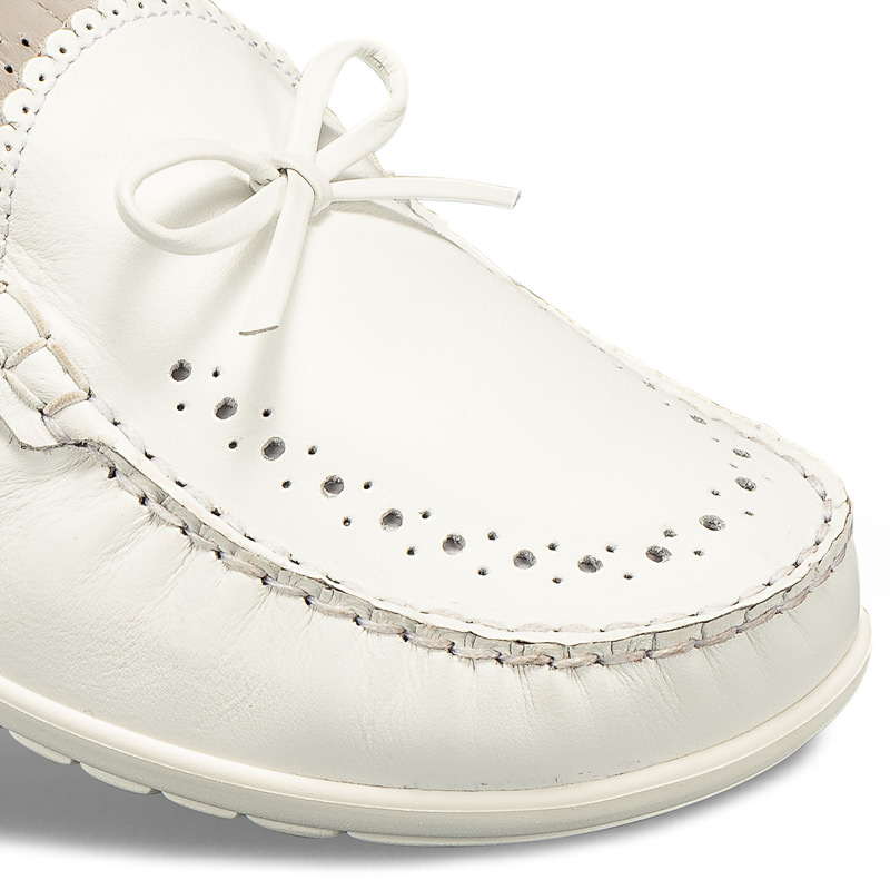 Chaussures de confort Helvesko : modle Becky, blanc Image 3