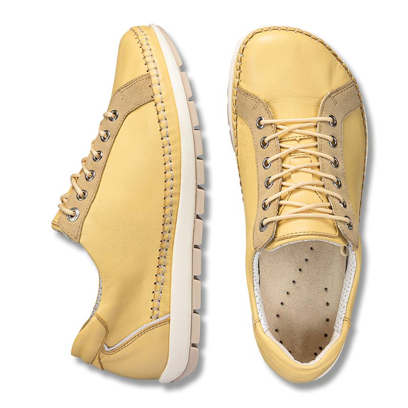 Chaussure confort Helvesko : ITTE, jaune clair Image 2
