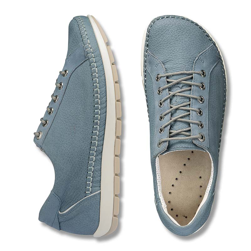 Chaussure confort Helvesko : ITTE, coloris jean Image 2