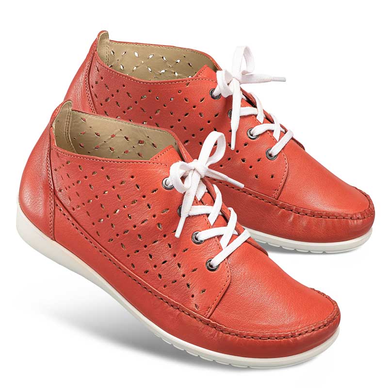 Chaussure confort Helvesko : ARLETTE, corail