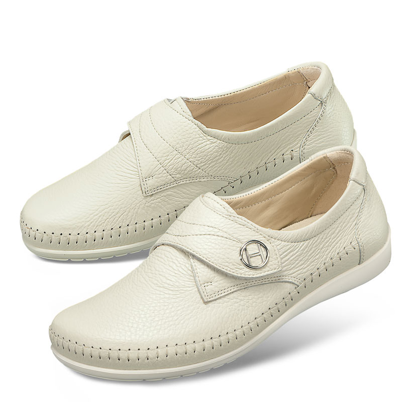 Chaussure confort Helvesko : JONA, blanc