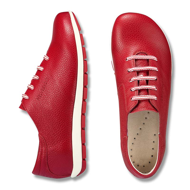 Chaussures de confort Helvesko : modle Thelma, rouge Image 2