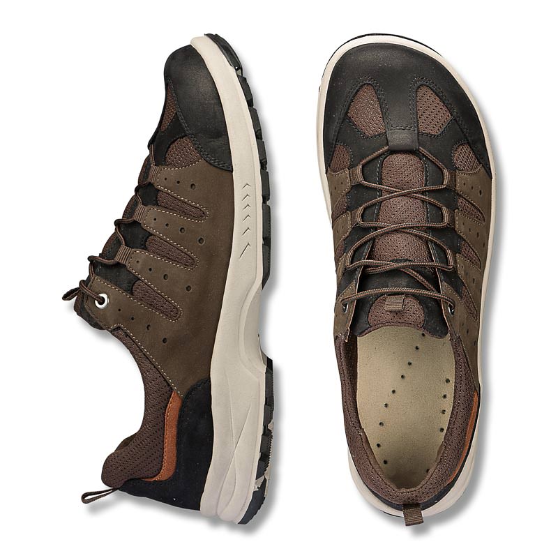 Chaussure confort Helvesko : OLOF, marron fonc Image 2