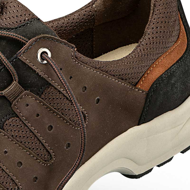 Chaussure confort Helvesko : OLOF, marron fonc Image 3