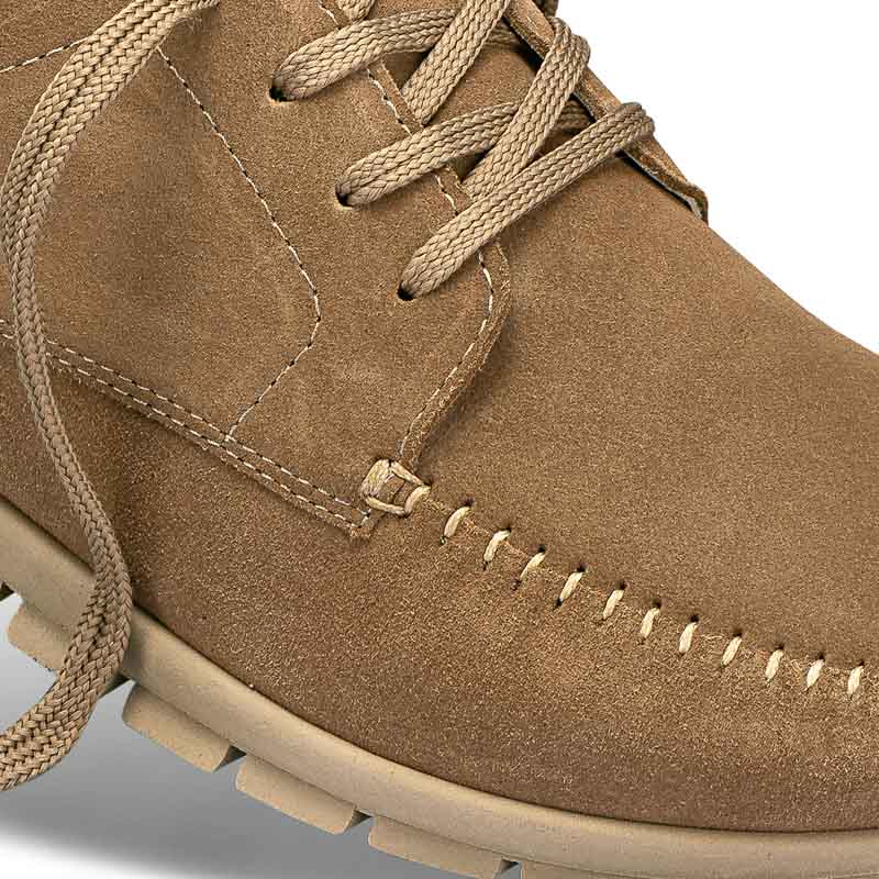 Chaussures de confort Helvesko : modle Rupert, beige Image 3