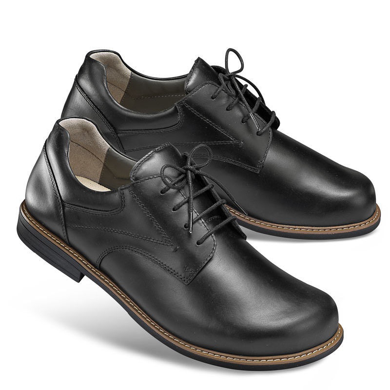 Chaussure confort Helvesko : DEVID, noir