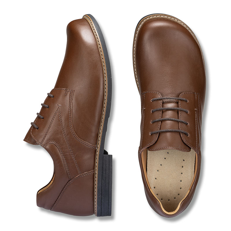 Chaussure confort Helvesko : DEVID, marron Image 2