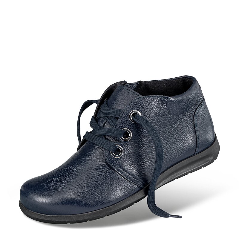 Chaussures de confort Helvesko : mod�le Ejana, bleu fonc� Image 3