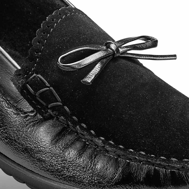 Chaussures de confort Helvesko : modle Ala, noir Image 3