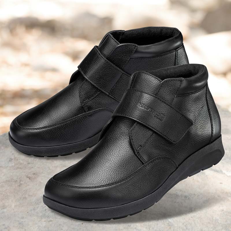 Chaussures de confort Helvesko modele Dimitri noir