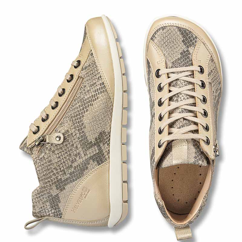 Chaussures de confort Helvesko : modle Morena, beige Image 2