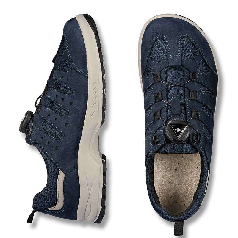 Chaussures de confort Helvesko : modle Division, bleu fonc Image 2
