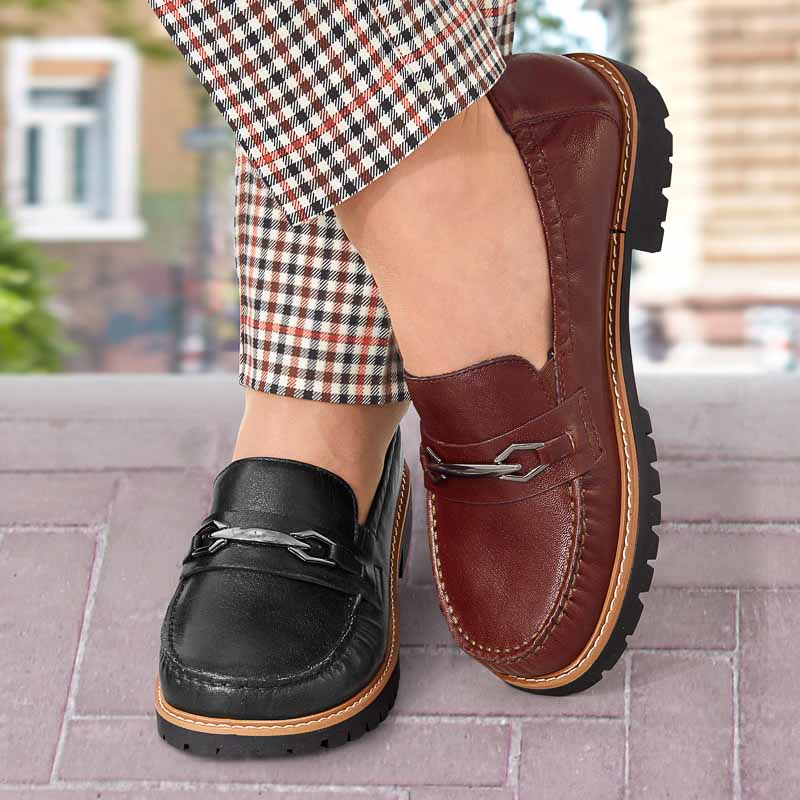 Chaussures de confort Helvesko : mod�le Aria, noir Image 3