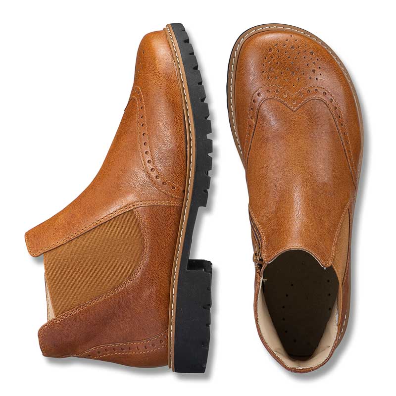 Chaussures de confort Helvesko : mod�le Jella, marron Image 2