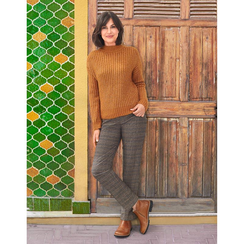 Chaussures de confort Helvesko : mod�le Jella, marron Image 3