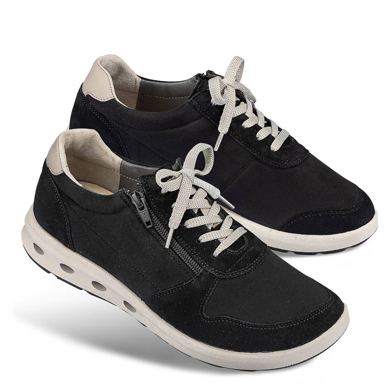 Chaussures de confort Helvesko : modle Narina, noir