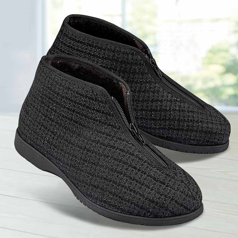 Chaussures de confort Helvesko : modle Home, noir