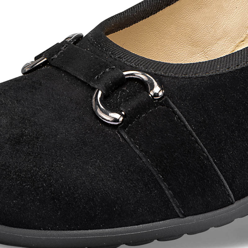 Chaussures de confort Helvesko : modle Cami, noir Image 3