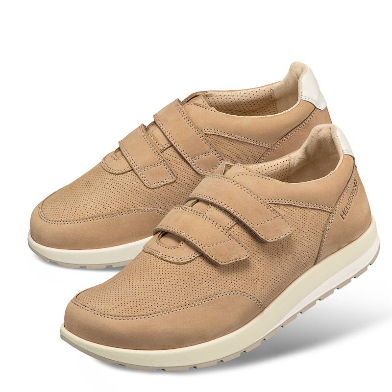 Chaussures de confort Helvesko : modle Geoma, beige