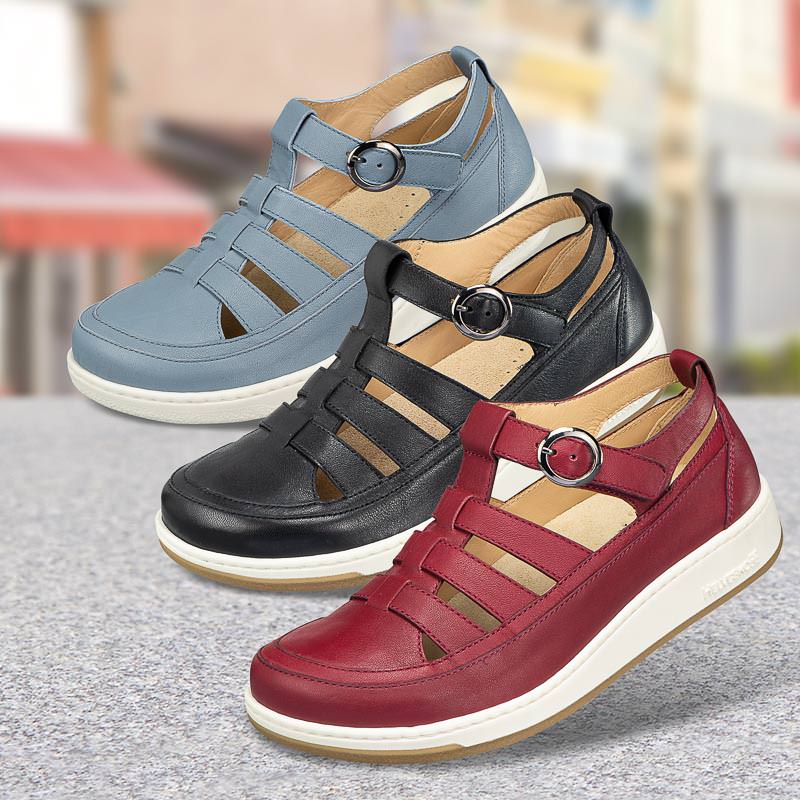 Sandales de confort Helvesko : modle Sola