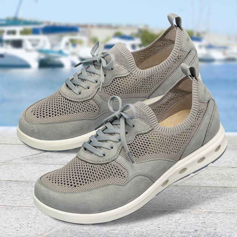 Chaussures de confort Helvesko : modle Neah, gris