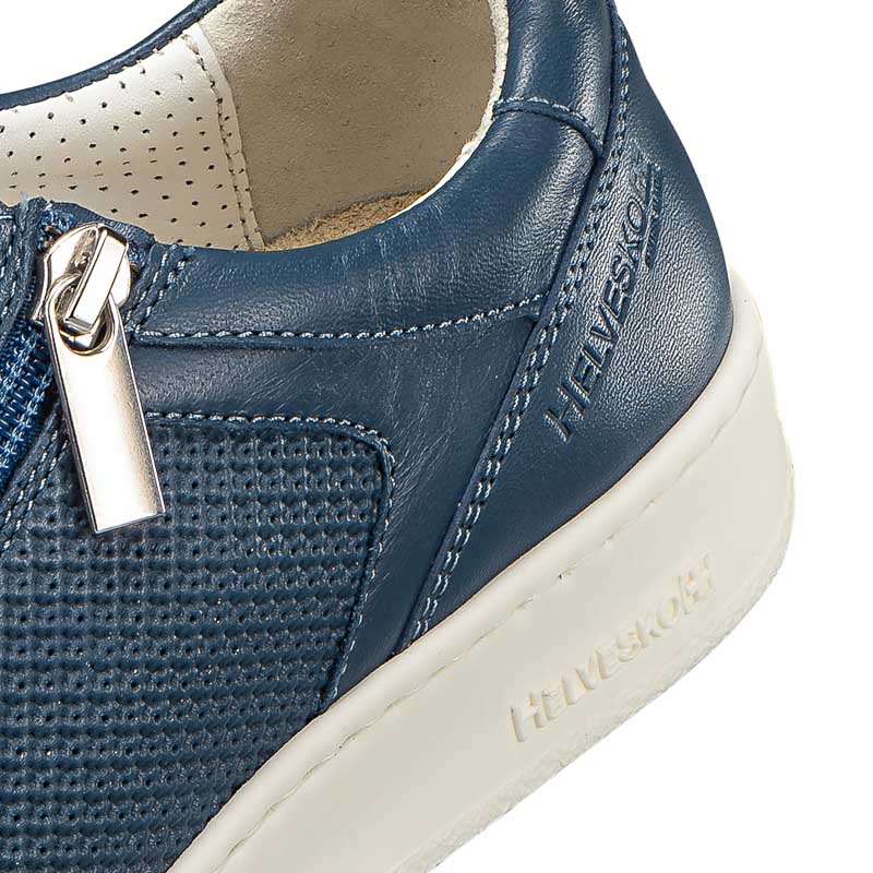 Chaussures de confort Helvesko : modle Nyala, bleu fonc Image 3