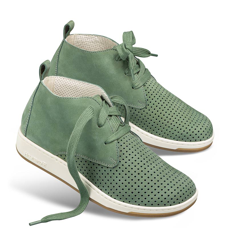 Chaussures de confort Helvesko : modle Piara, vert