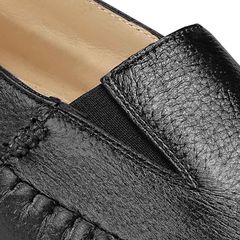 Chaussures de confort Helvesko : modle Laron, noir Image 3