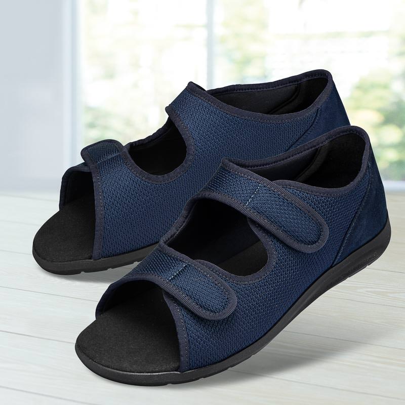 Chaussures de confort Helvesko : modle Nuna, bleu