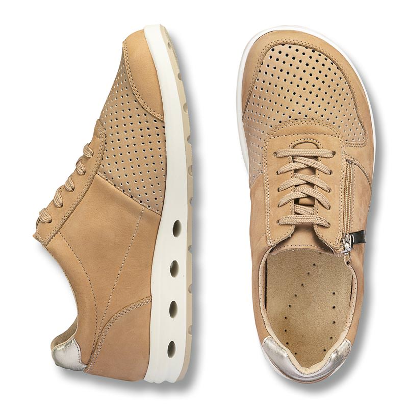 Chaussures de confort Helvesko : modle Narina, beige Image 2