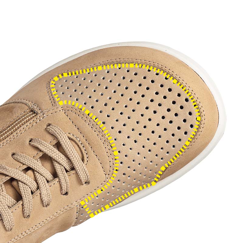 Chaussures de confort Helvesko : modle Narina, beige Image 3