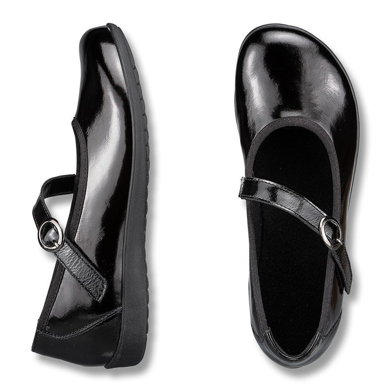 Chaussures de confort Helvesko : modle Janah, noir Image 2