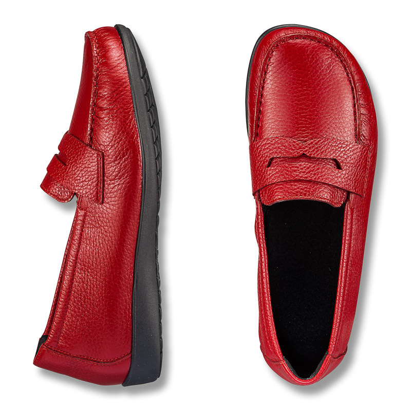 Chaussures de confort Helvesko : mod�le Aitana, rouge Image 2